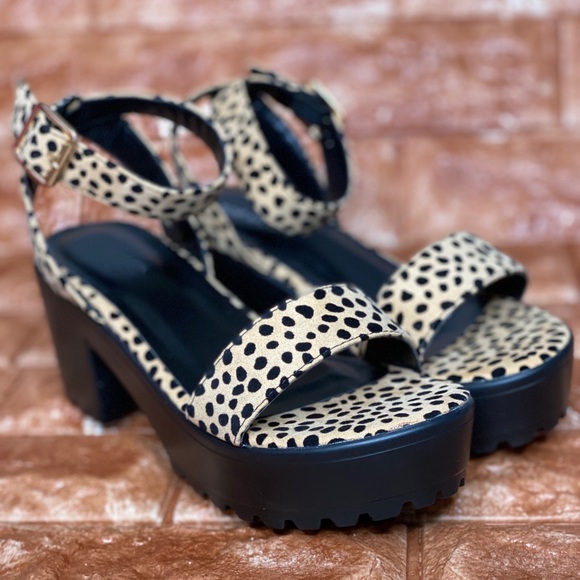 Mini Cheetah Chunky Sandal - Picture 6 of 6